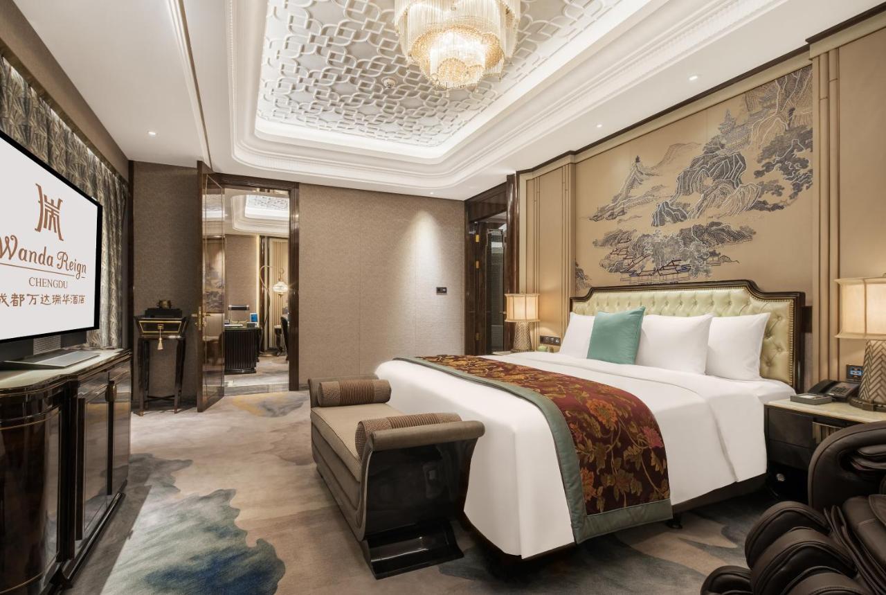 Wanda Reign Chengdu Hotel Buitenkant foto