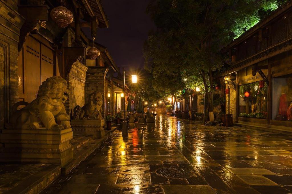 Wanda Reign Chengdu Hotel Buitenkant foto